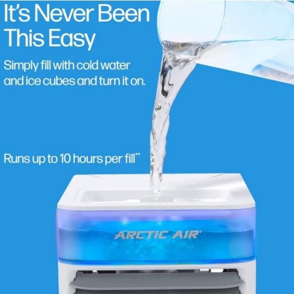 Arctic Air Pure Chill by Ontel Mini Personal Portable Compact AC Air Cooler - Picture 12 of 16